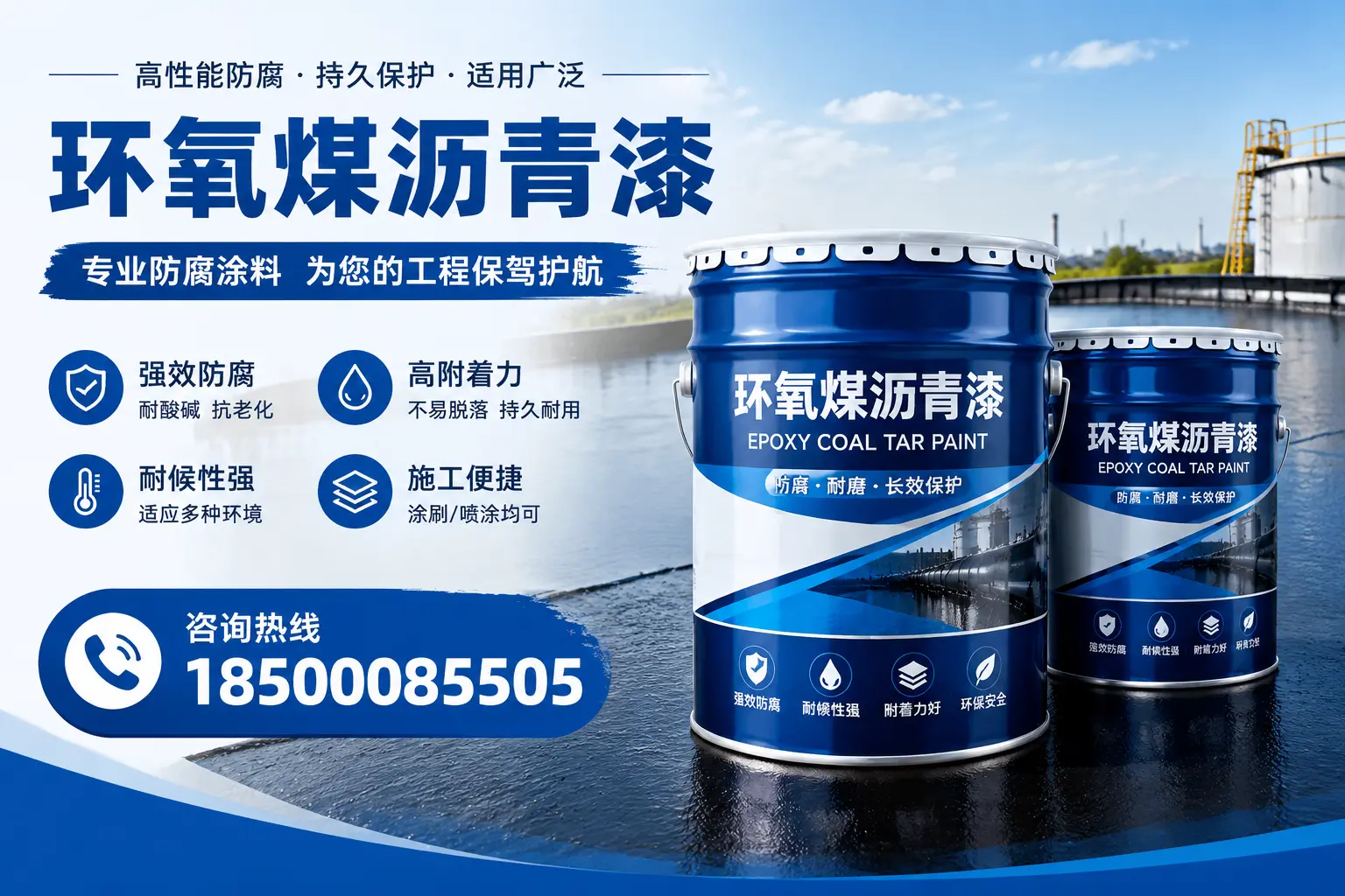 环氧煤沥青漆与其他漆类的比较,沧州用户的选择依据
